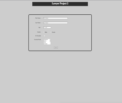 UI screenshot for PHP project